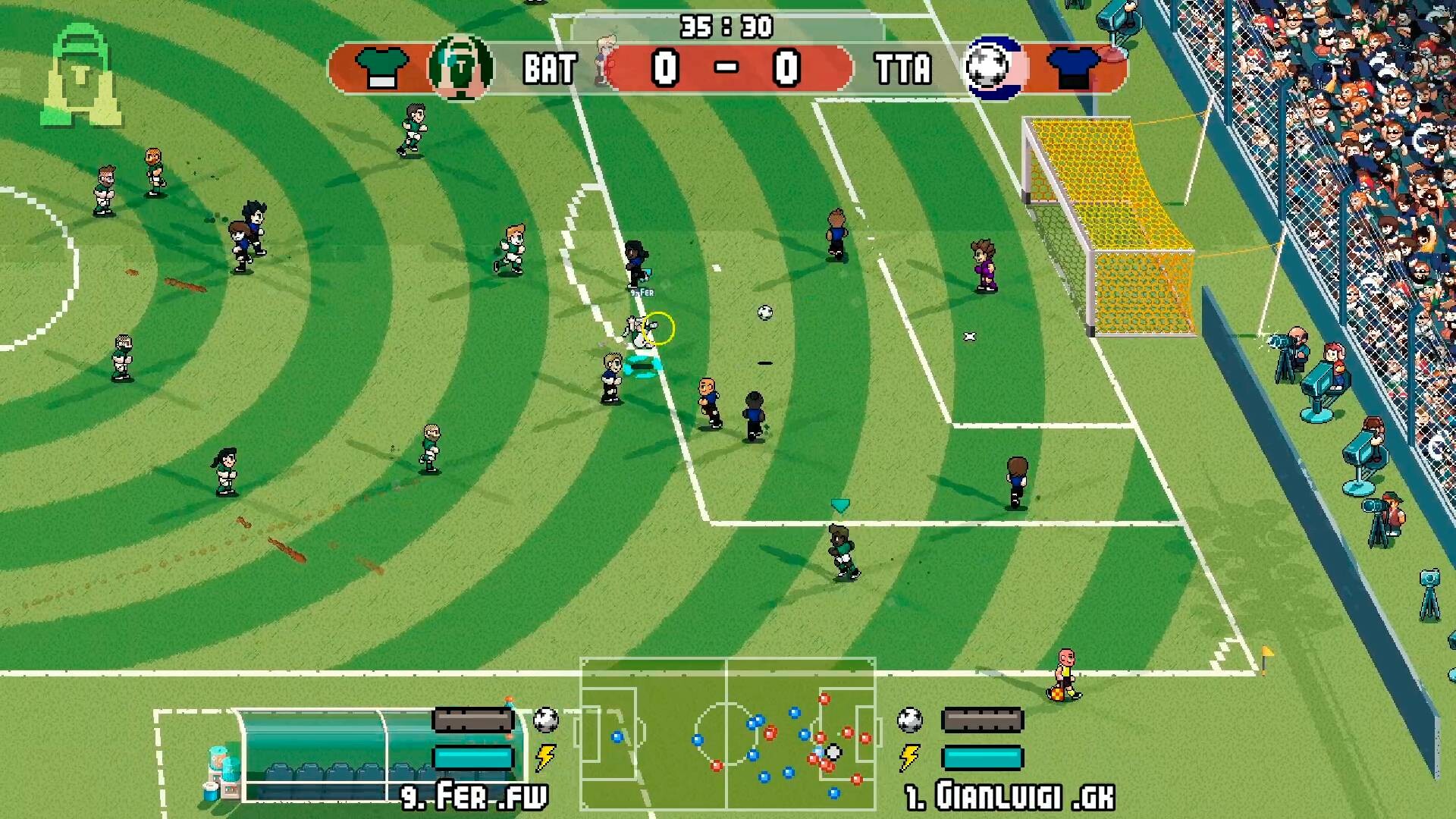 Pixel Cup Soccer - Ultimate Edition screenshot