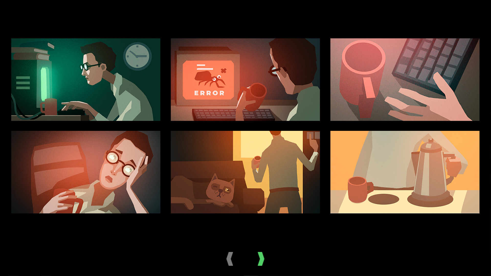 while True: learn() screenshot