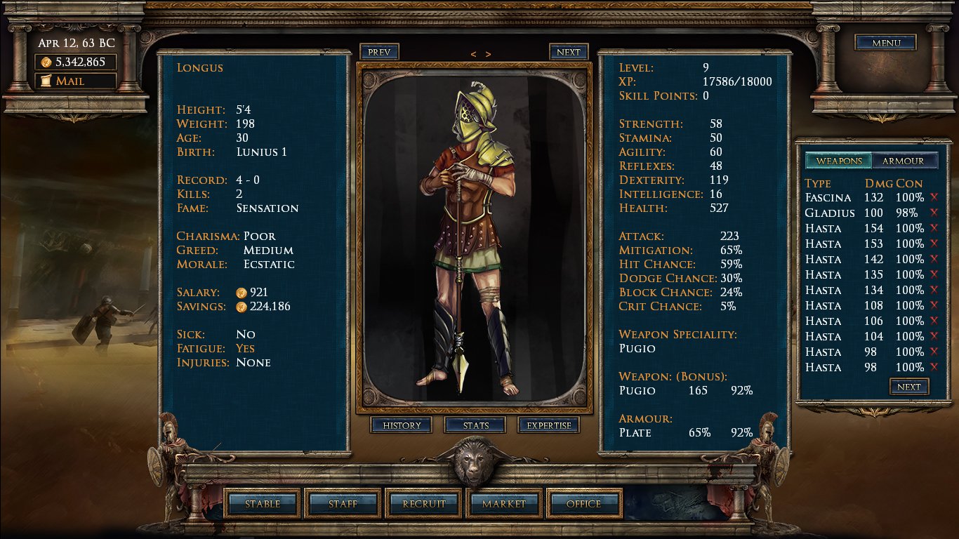 Age of Gladiators screenshot