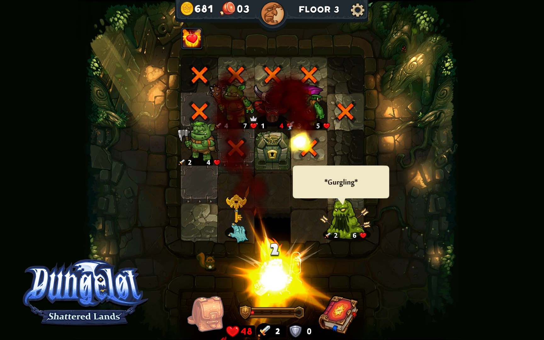 Dungelot: Shattered Lands screenshot