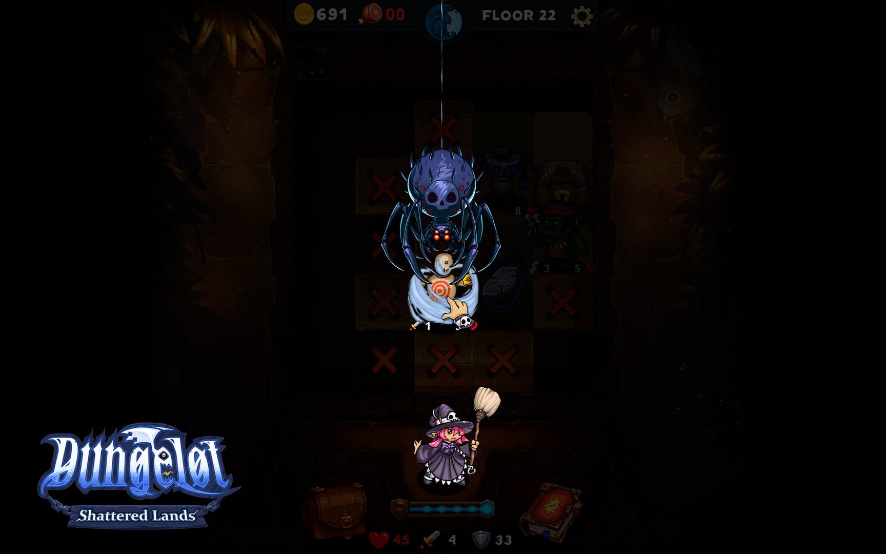 Dungelot: Shattered Lands screenshot