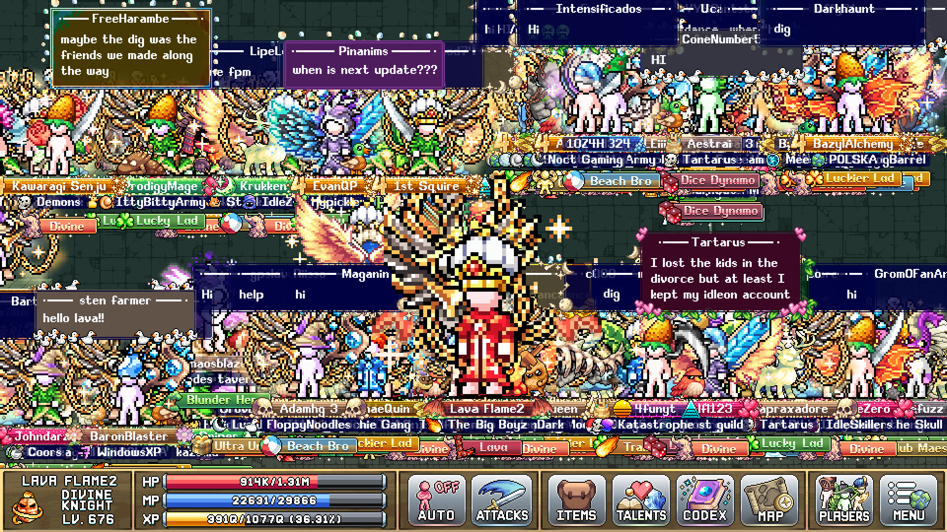 IdleOn - The Incremental MMO screenshot