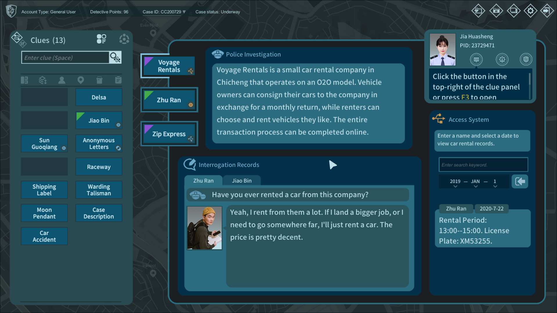 CaseCracker screenshot