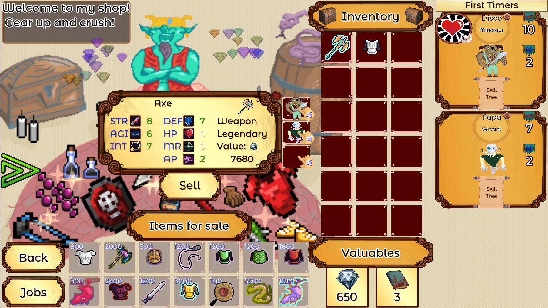 Diamond Hands Arena screenshot