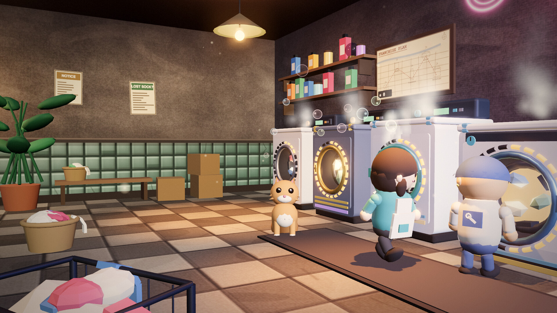 Lo-Fi Laundromat screenshot