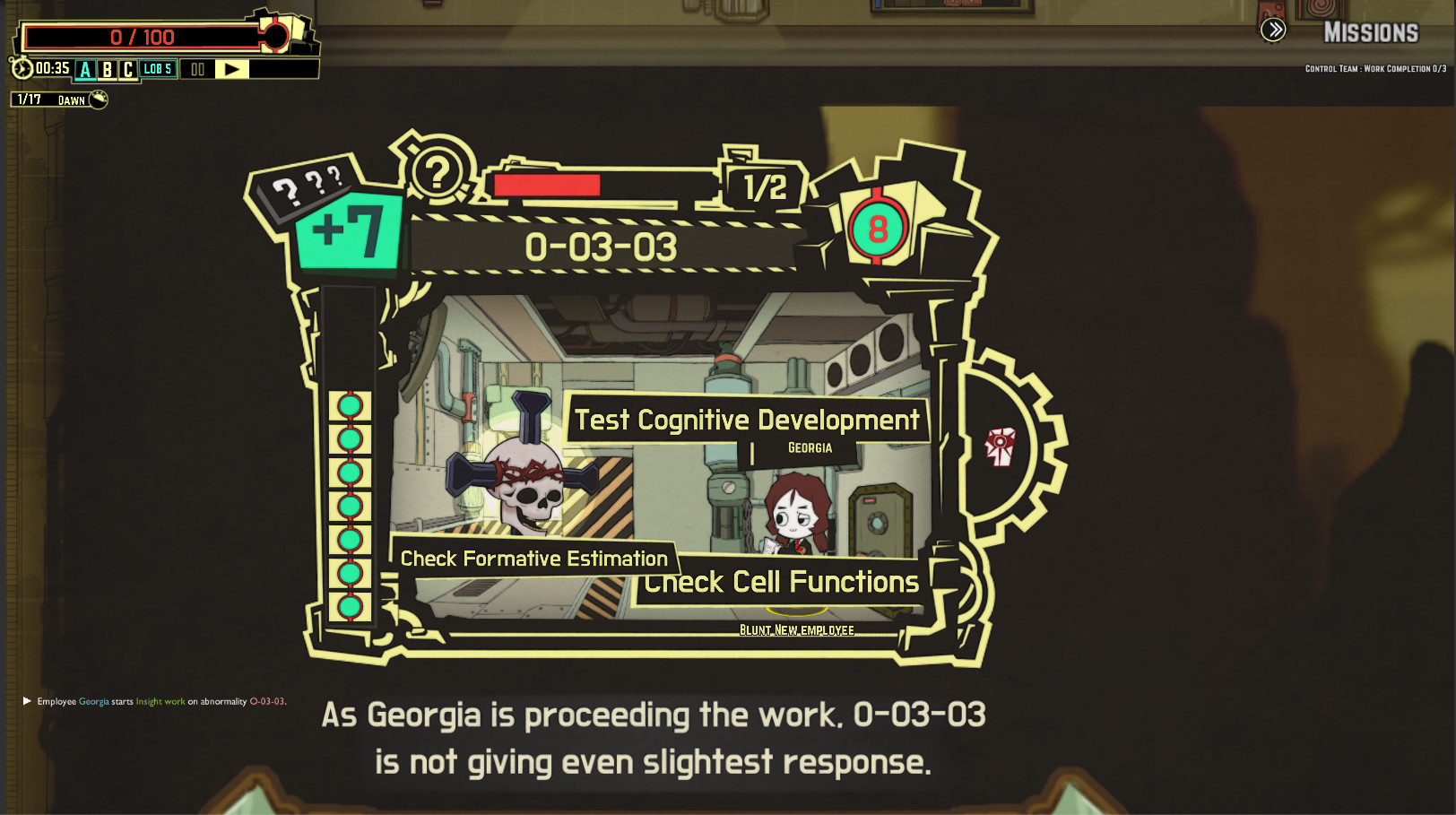 Lobotomy Corporation | Monster Management Simulation screenshot