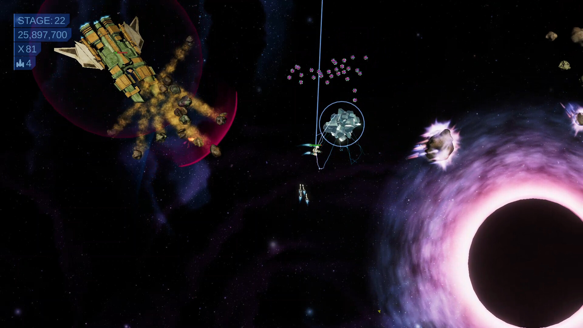 Black Hole Survivor screenshot