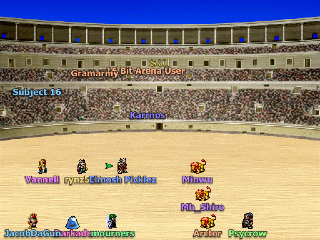 16 Bit Arena screenshot