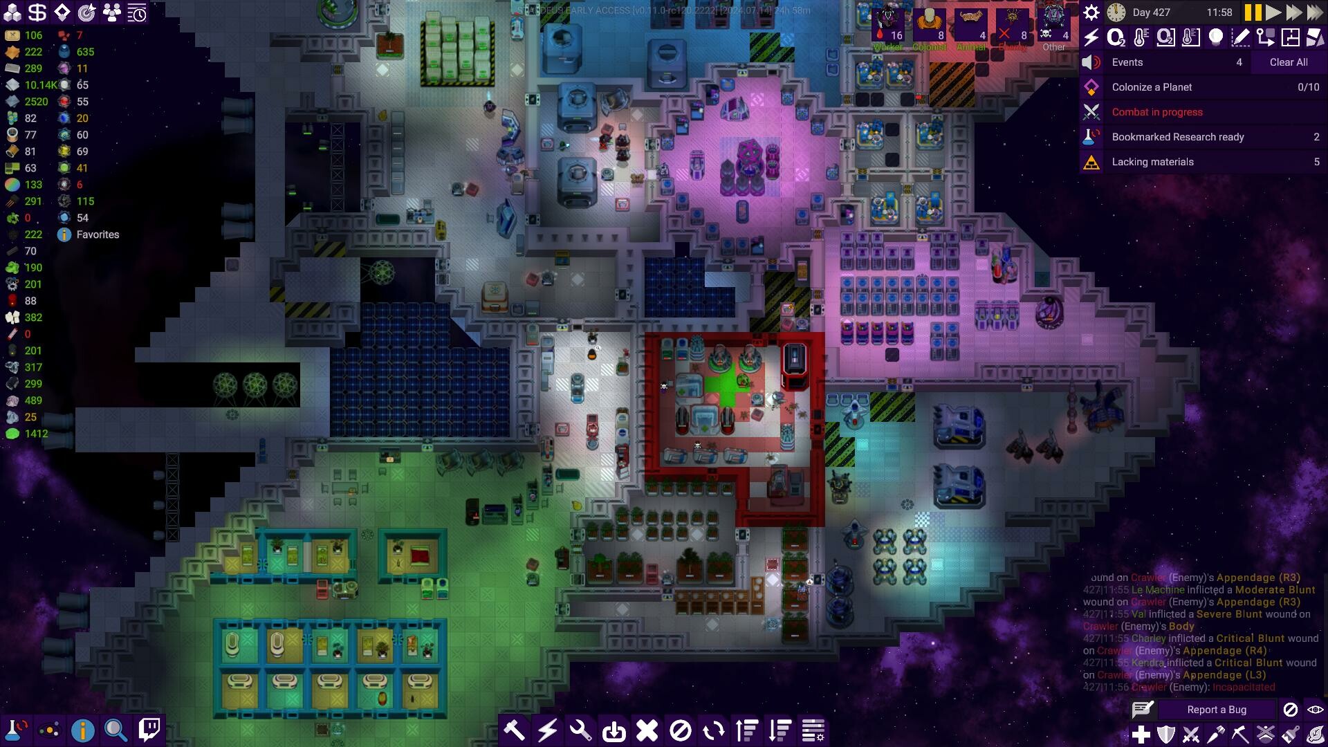 Stardeus screenshot