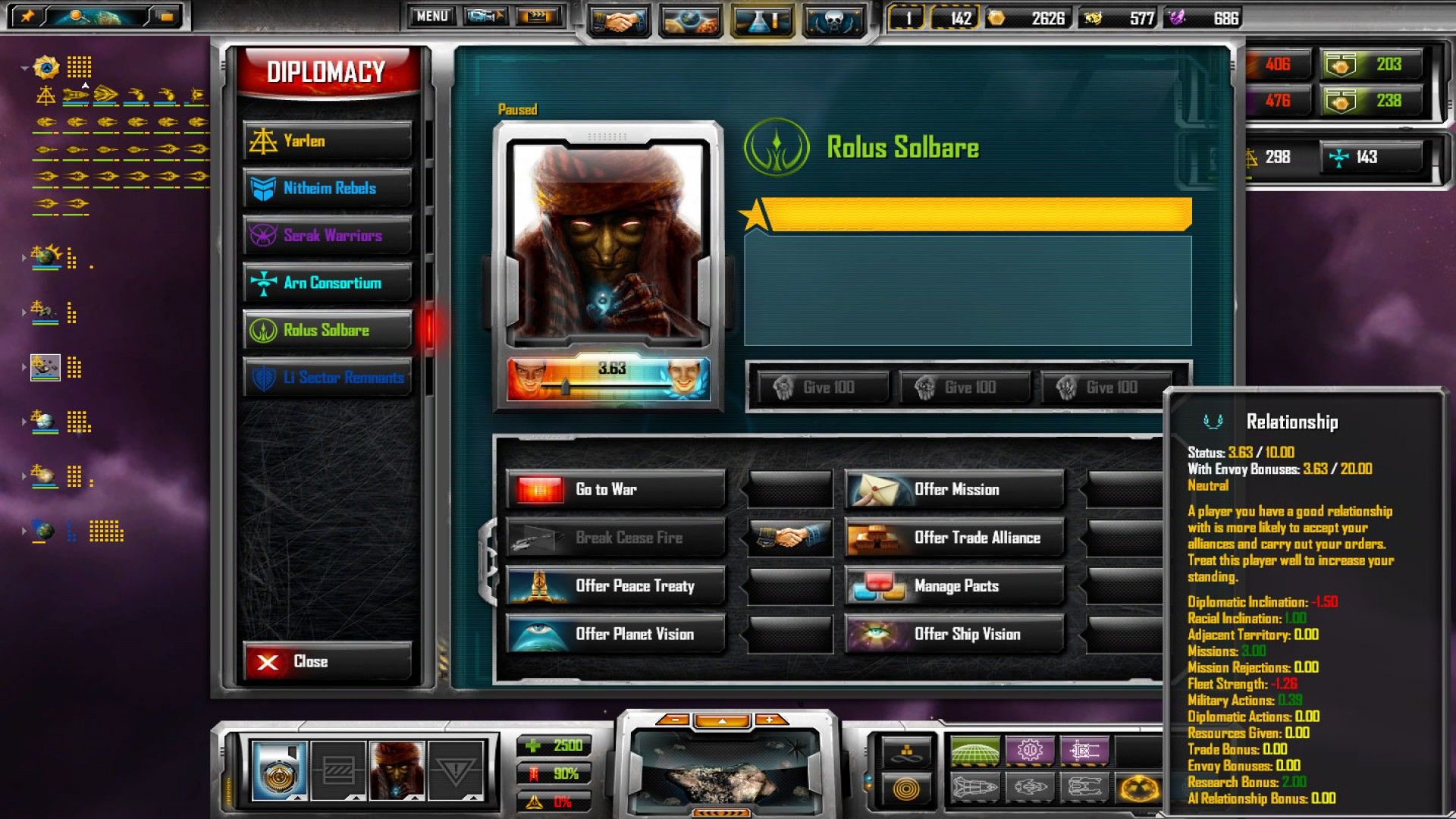 Sins of a Solar Empire: Trinity® screenshot