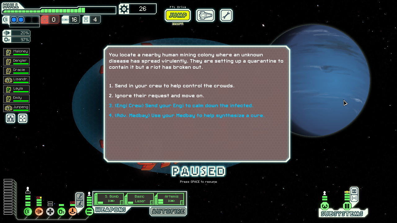 FTL: Faster Than Light screenshot