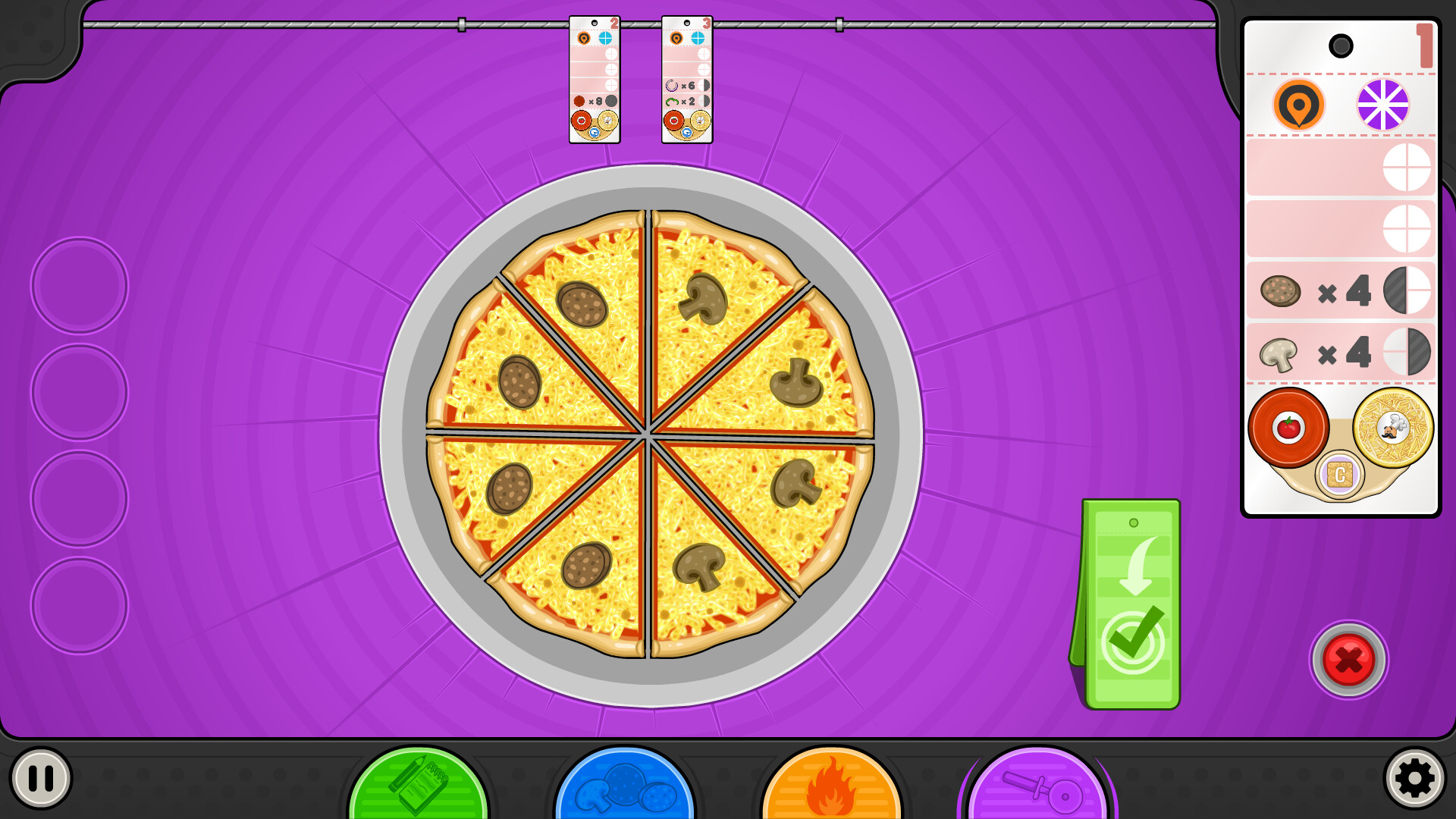 Papa's Pizzeria Deluxe screenshot