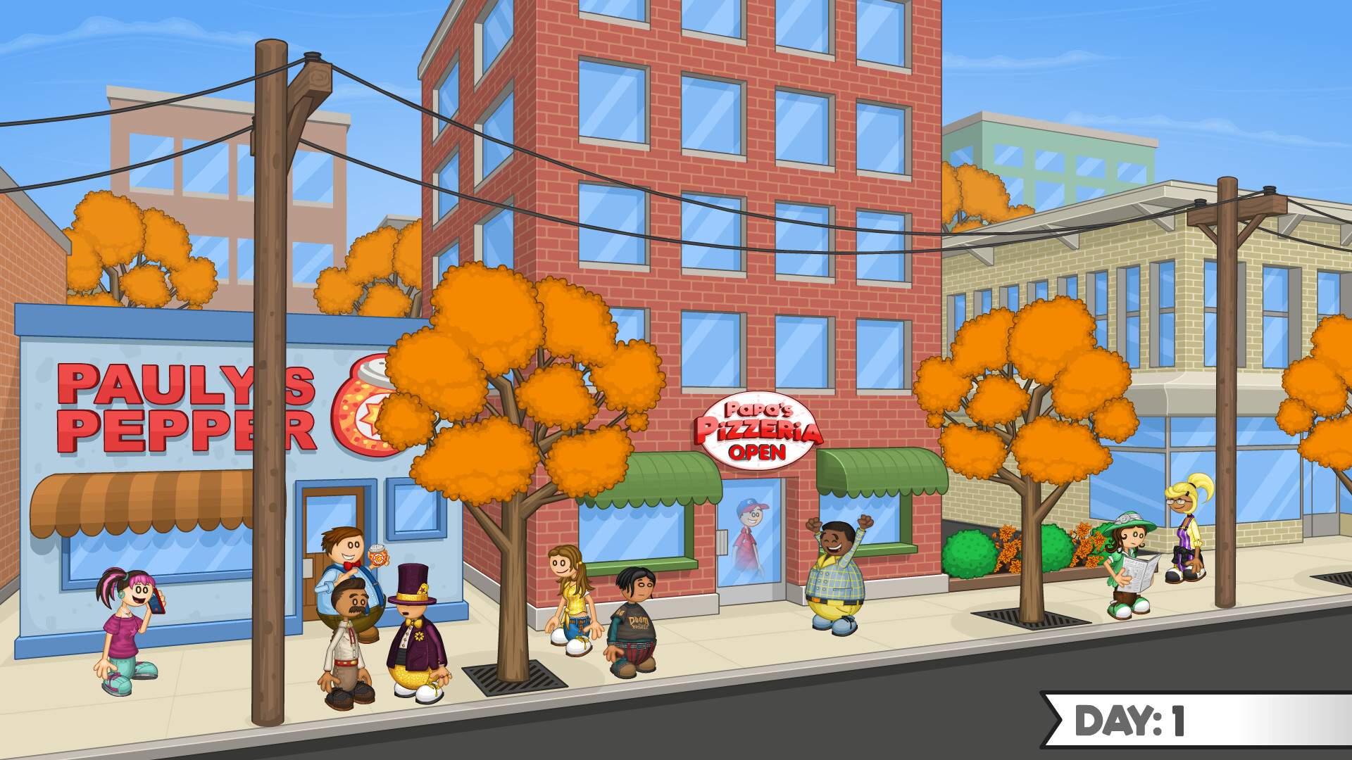 Papa's Pizzeria Deluxe screenshot