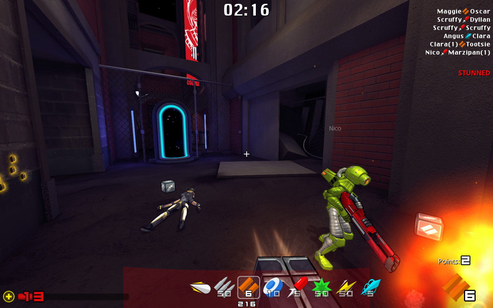 Warfork screenshot