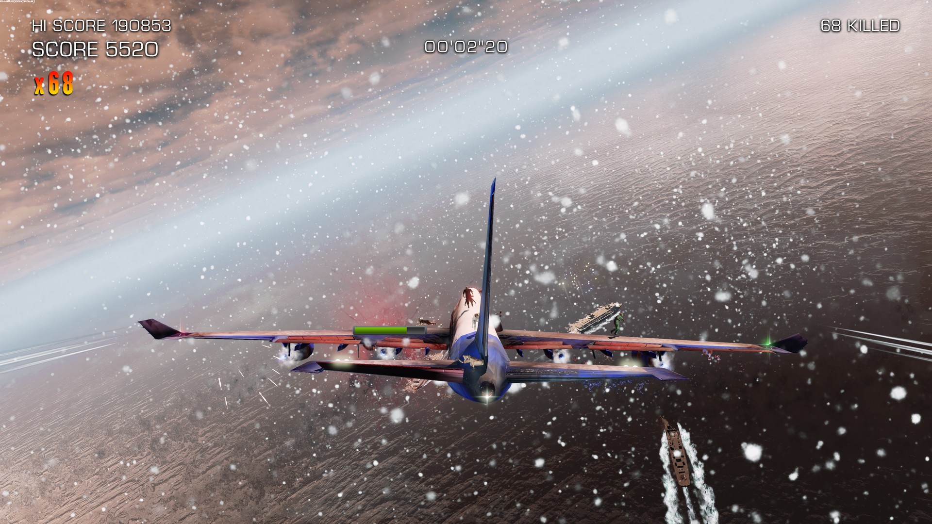 Zombies on a Plane screenshot