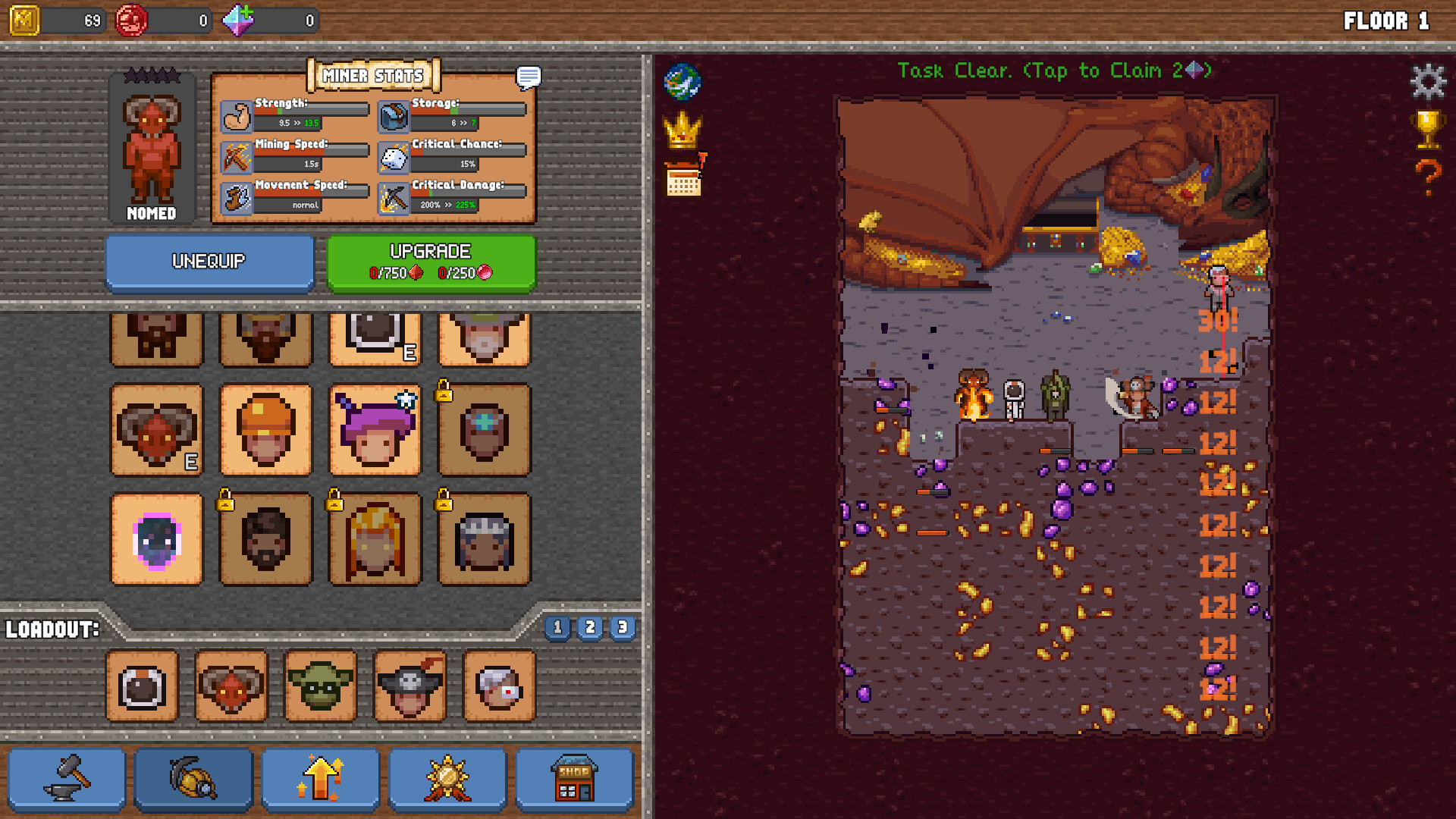 Idle Cave Miner screenshot
