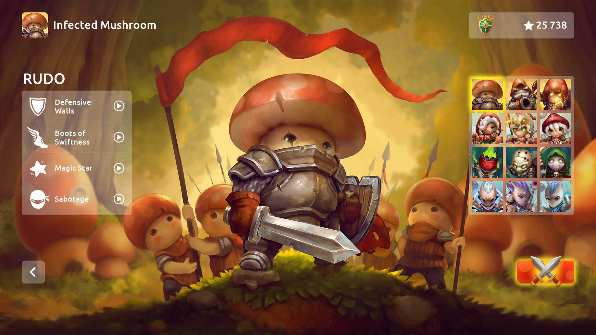 Mushroom Wars 2 screenshot
