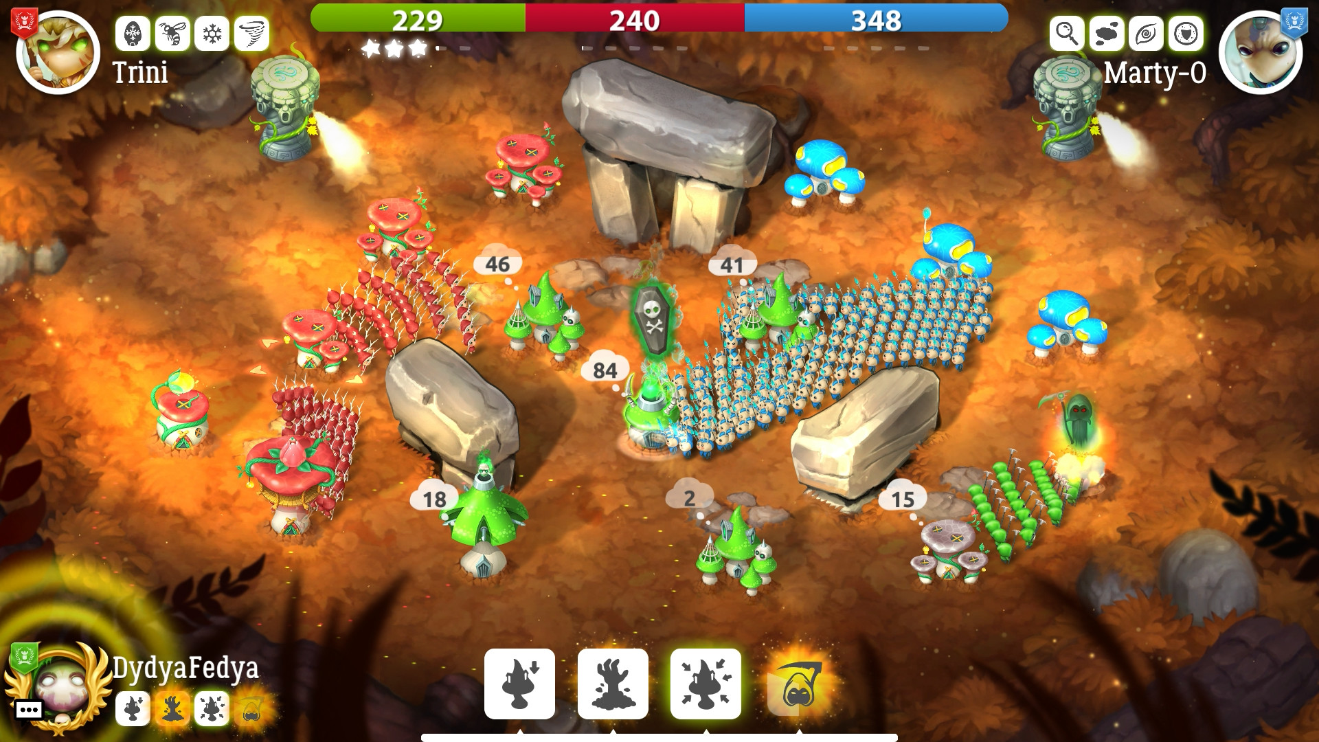 Mushroom Wars 2 screenshot