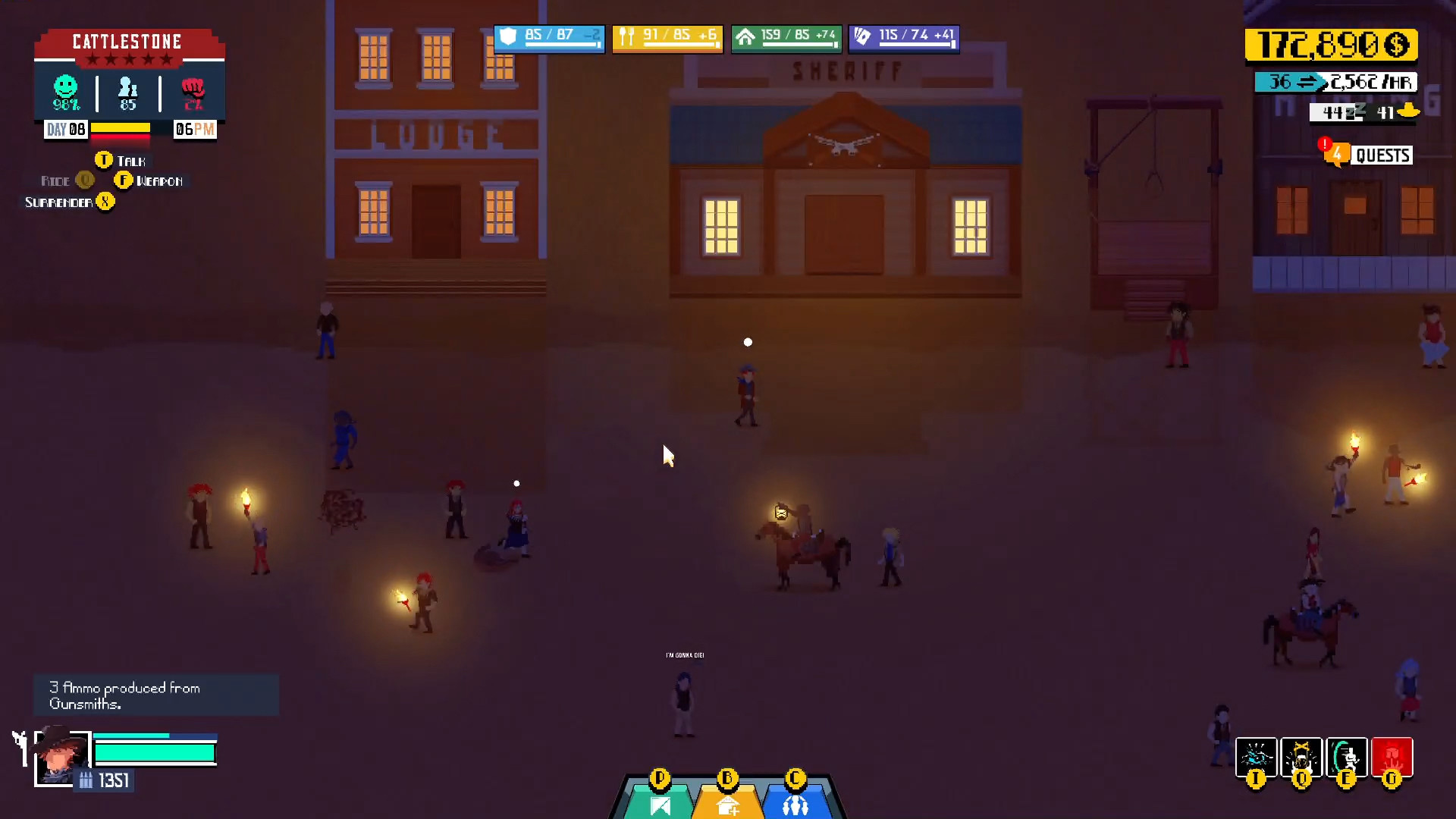 Gunman And The Witch screenshot