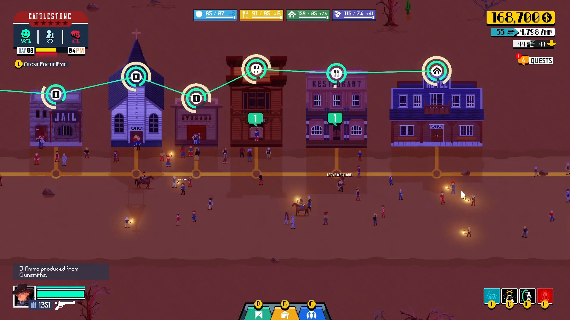 Gunman And The Witch screenshot