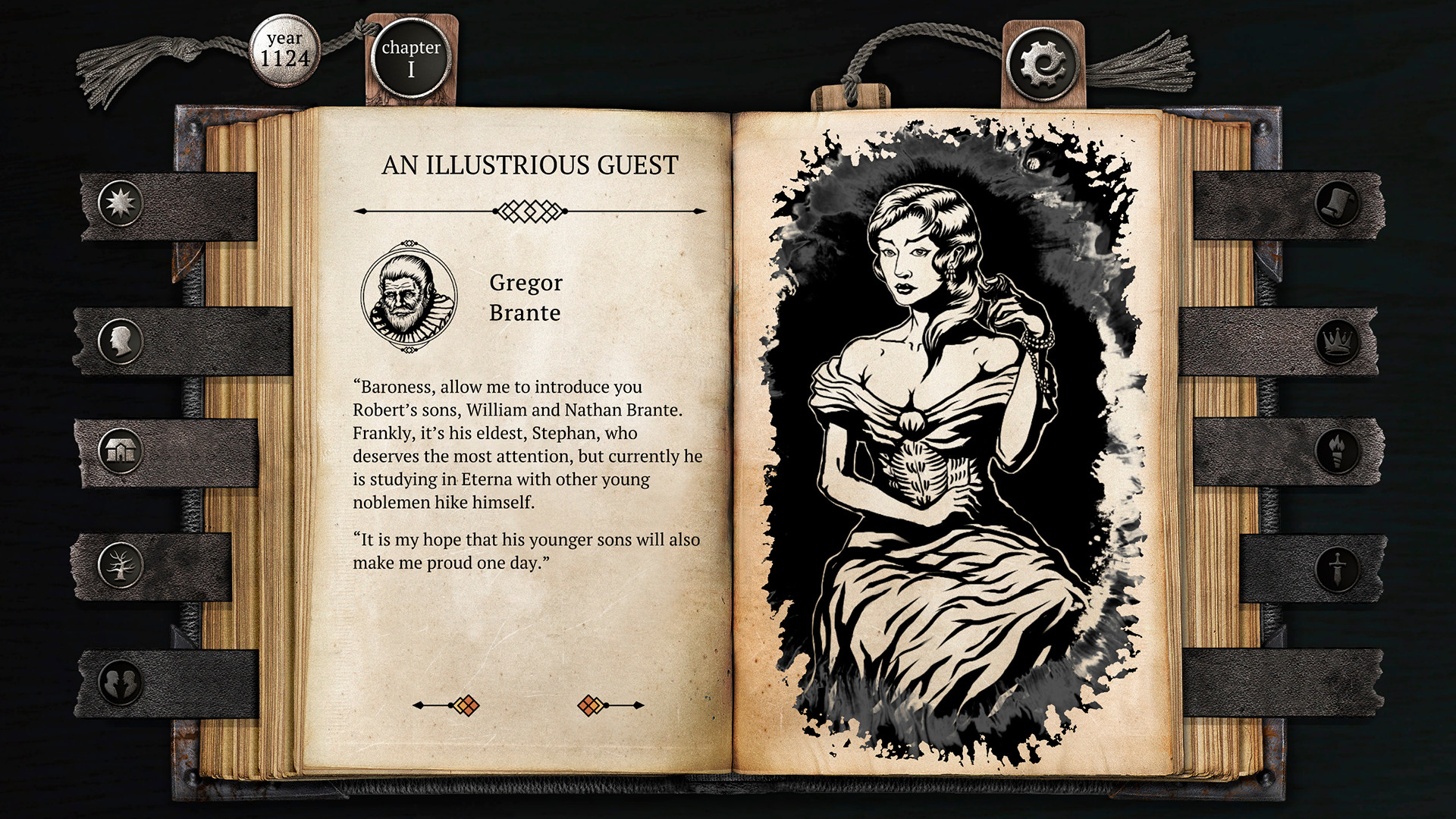 The Life and Suffering of Sir Brante — Chapter 1&2 screenshot