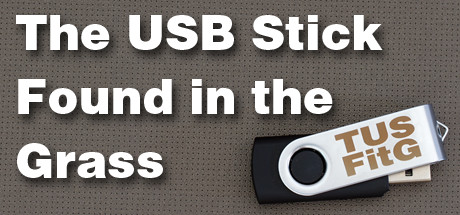 The USB Stick Found in the Grass key art