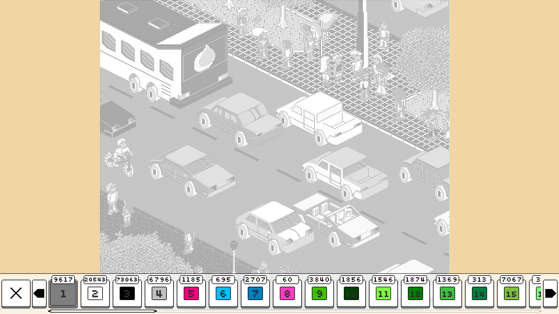 Coloring Pixels screenshot