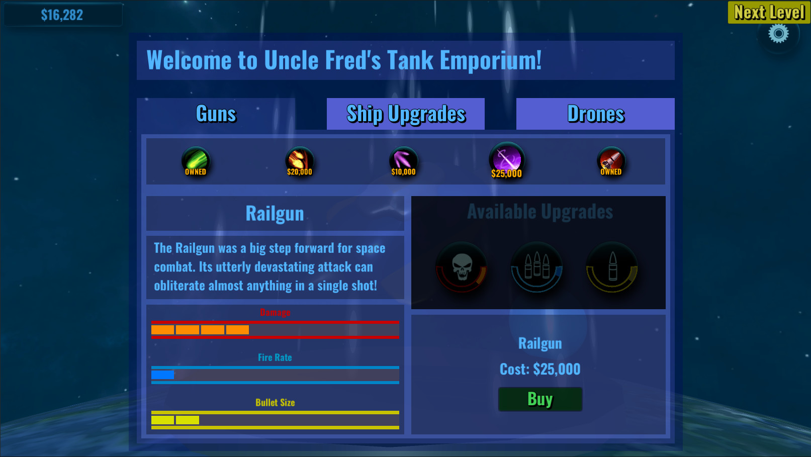 Cosmic Tank screenshot
