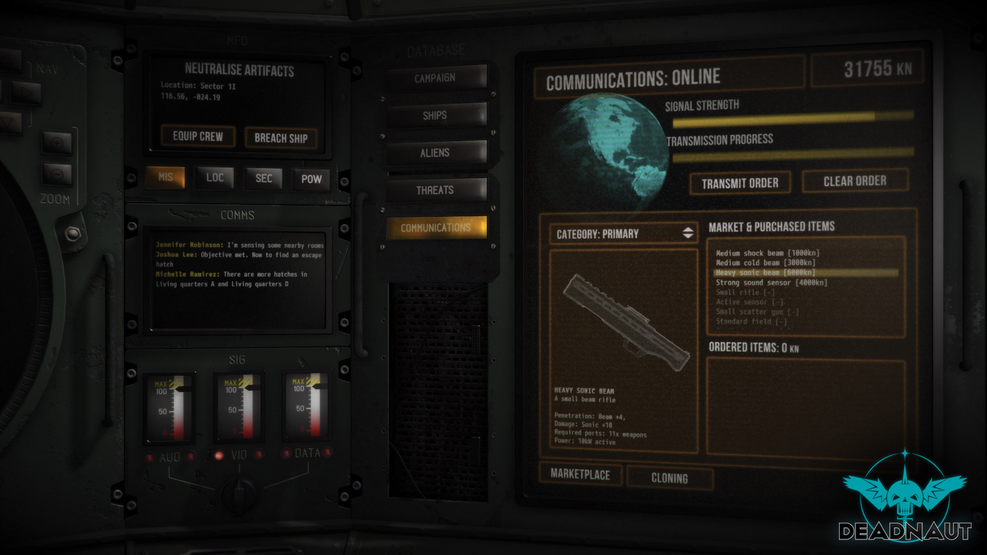 Deadnaut screenshot