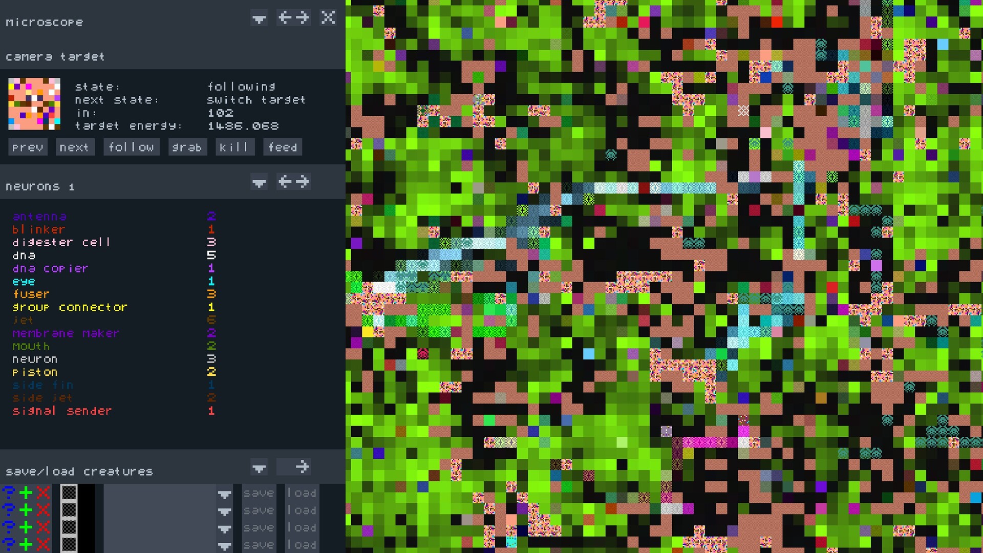 Gridworld screenshot