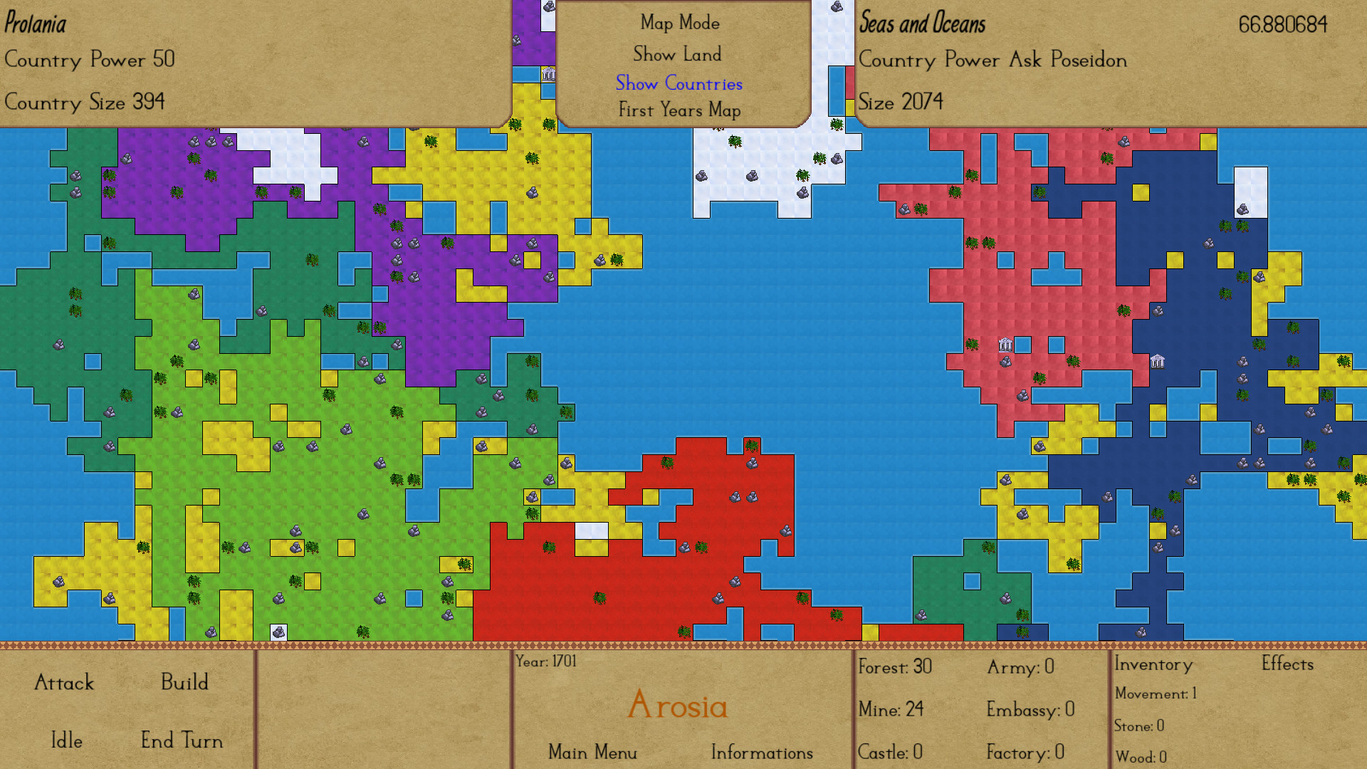 Arosia screenshot
