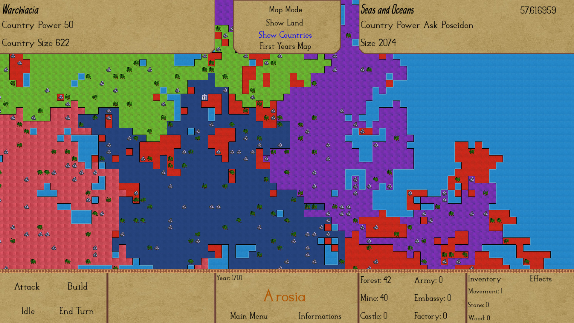 Arosia screenshot