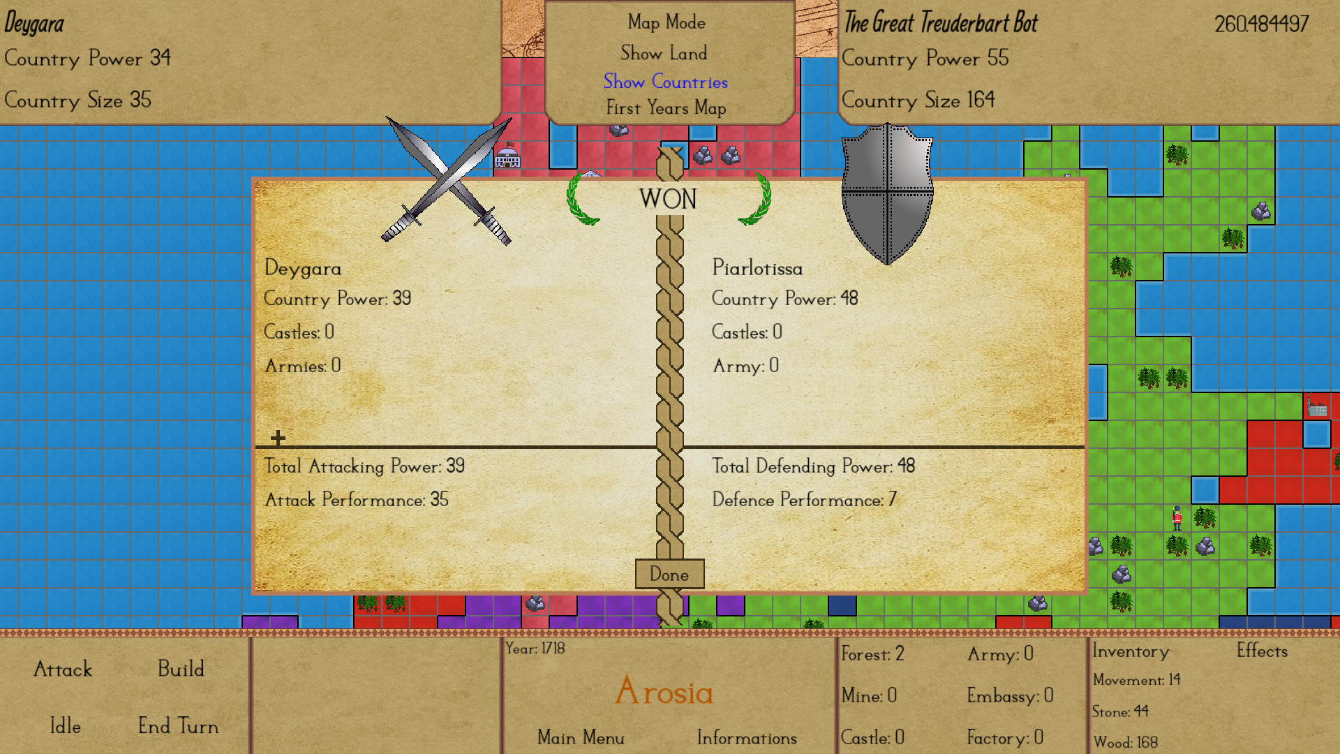 Arosia screenshot