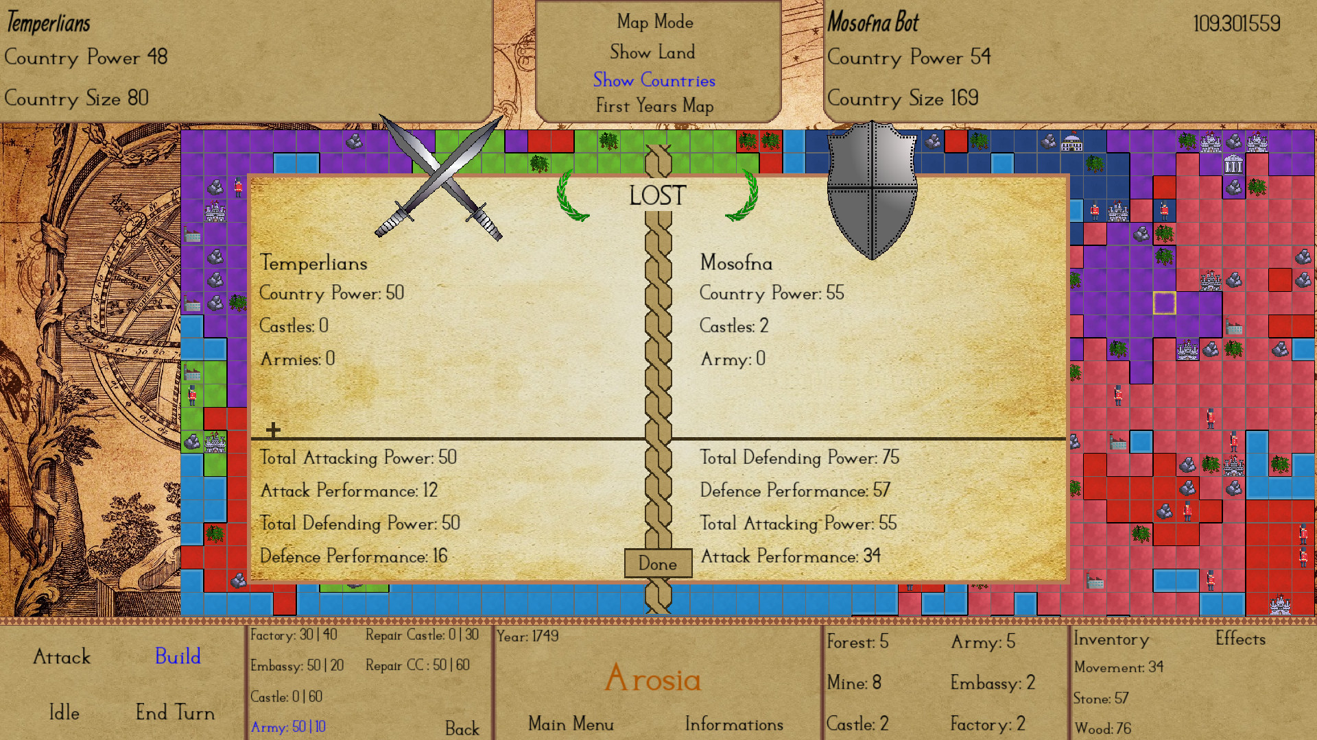 Arosia screenshot