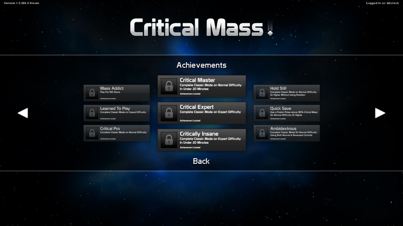Critical Mass screenshot