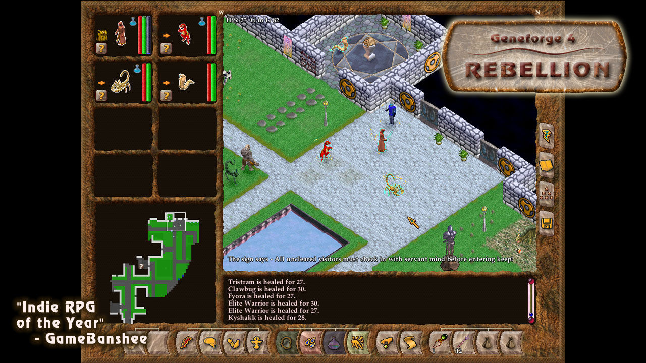 Geneforge 4: Rebellion screenshot