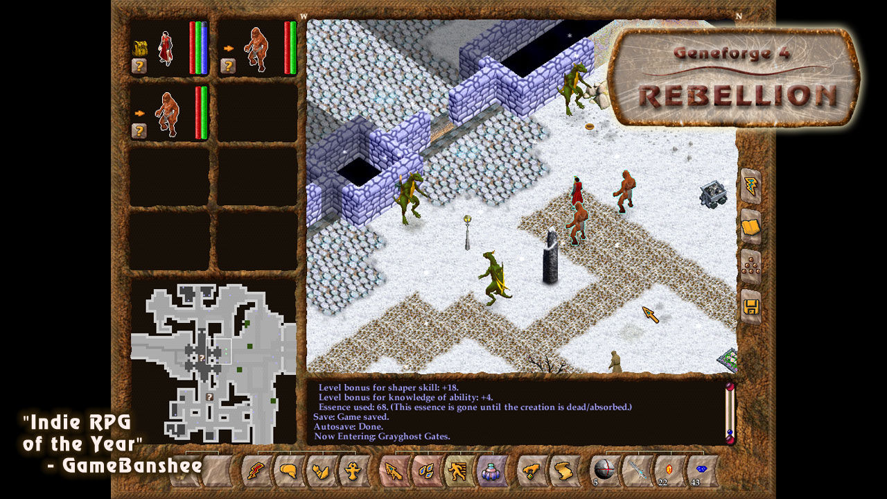 Geneforge 4: Rebellion screenshot
