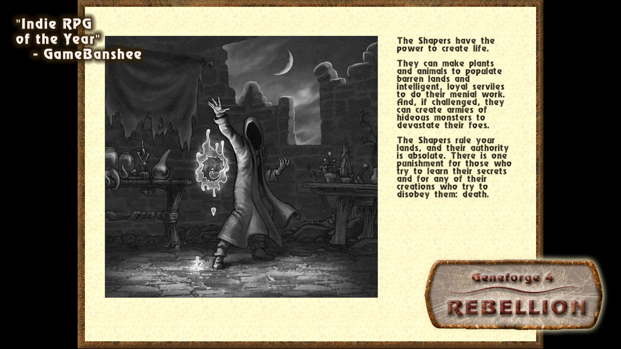 Geneforge 4: Rebellion screenshot