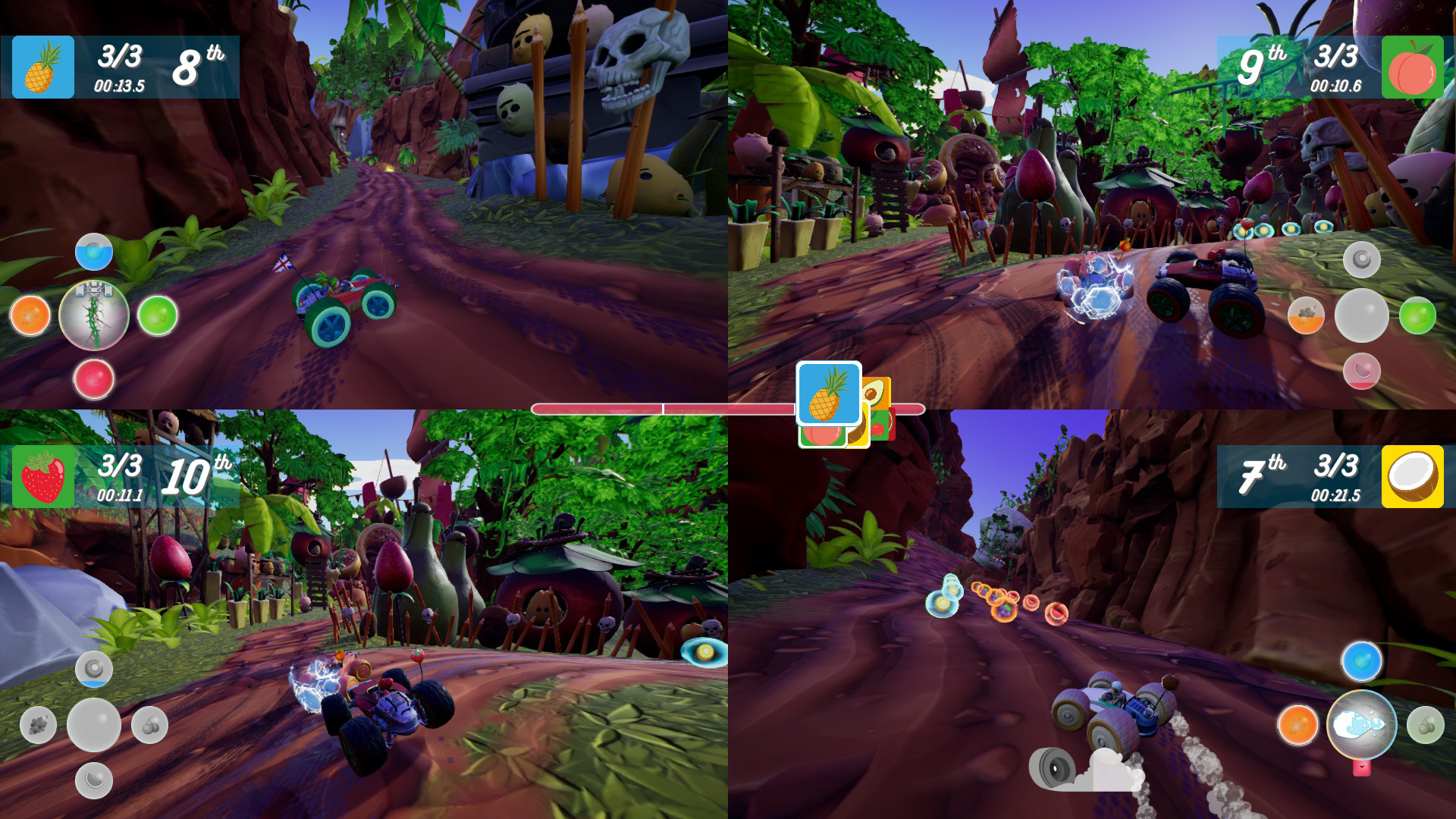 All-Star Fruit Racing screenshot