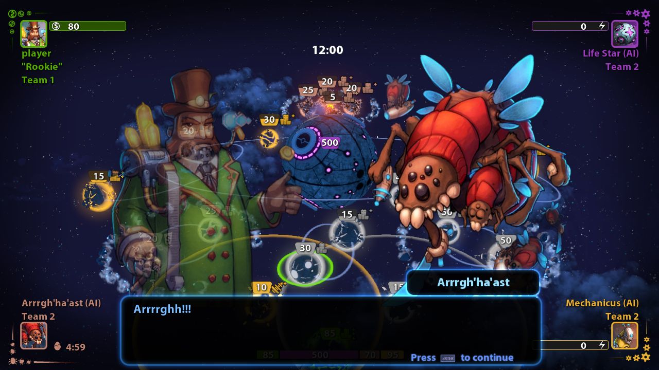 Planets Under Attack screenshot