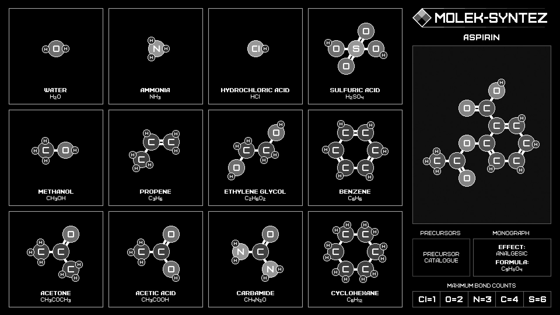 MOLEK-SYNTEZ screenshot