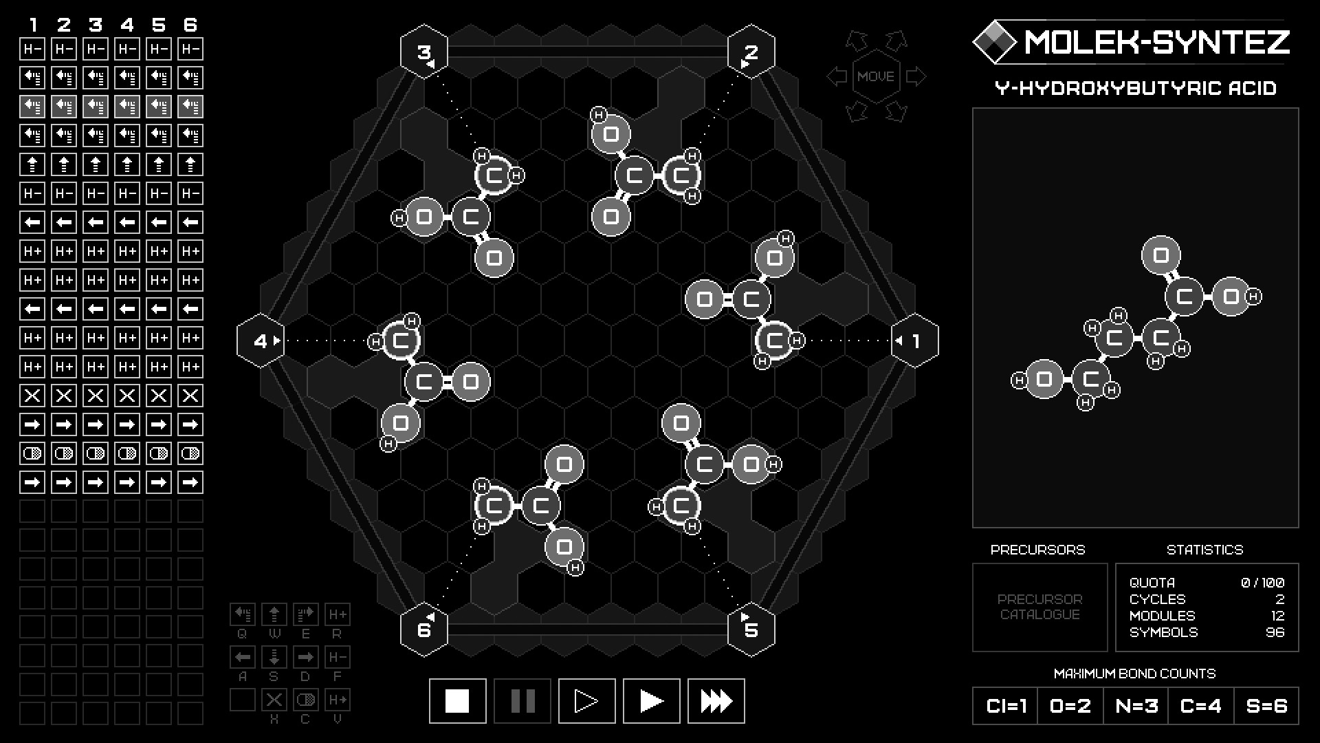 MOLEK-SYNTEZ screenshot