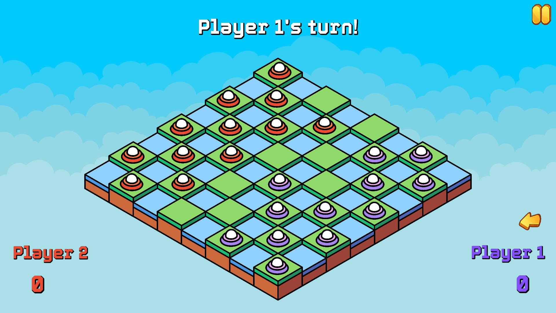 UFO Checkers screenshot
