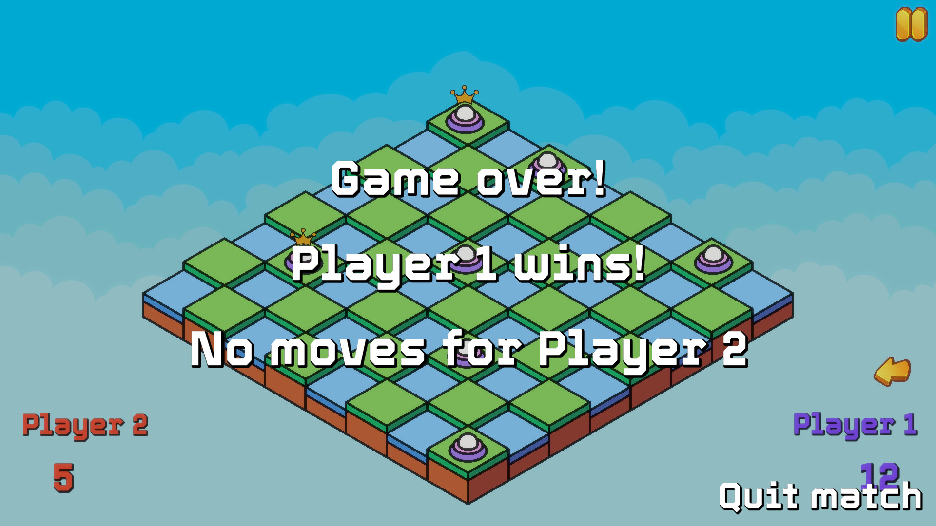 UFO Checkers screenshot