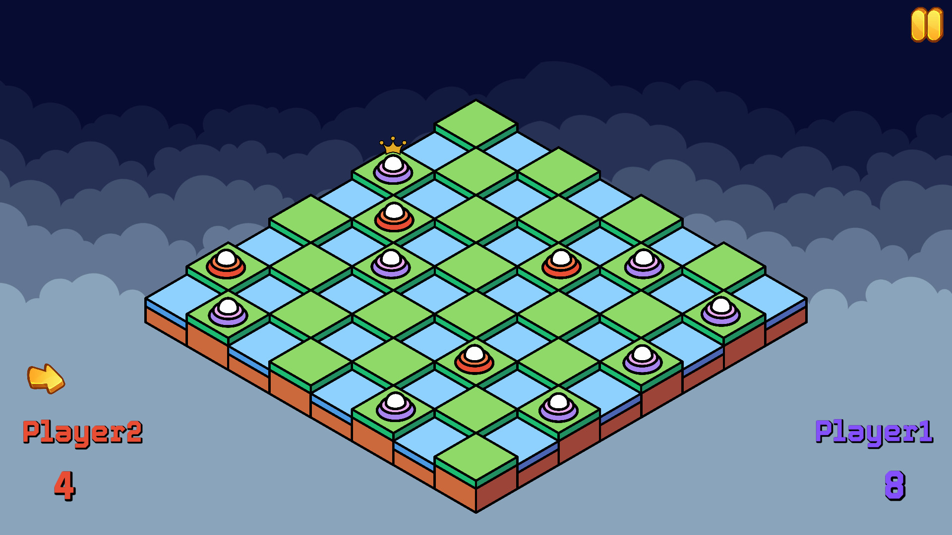 UFO Checkers screenshot