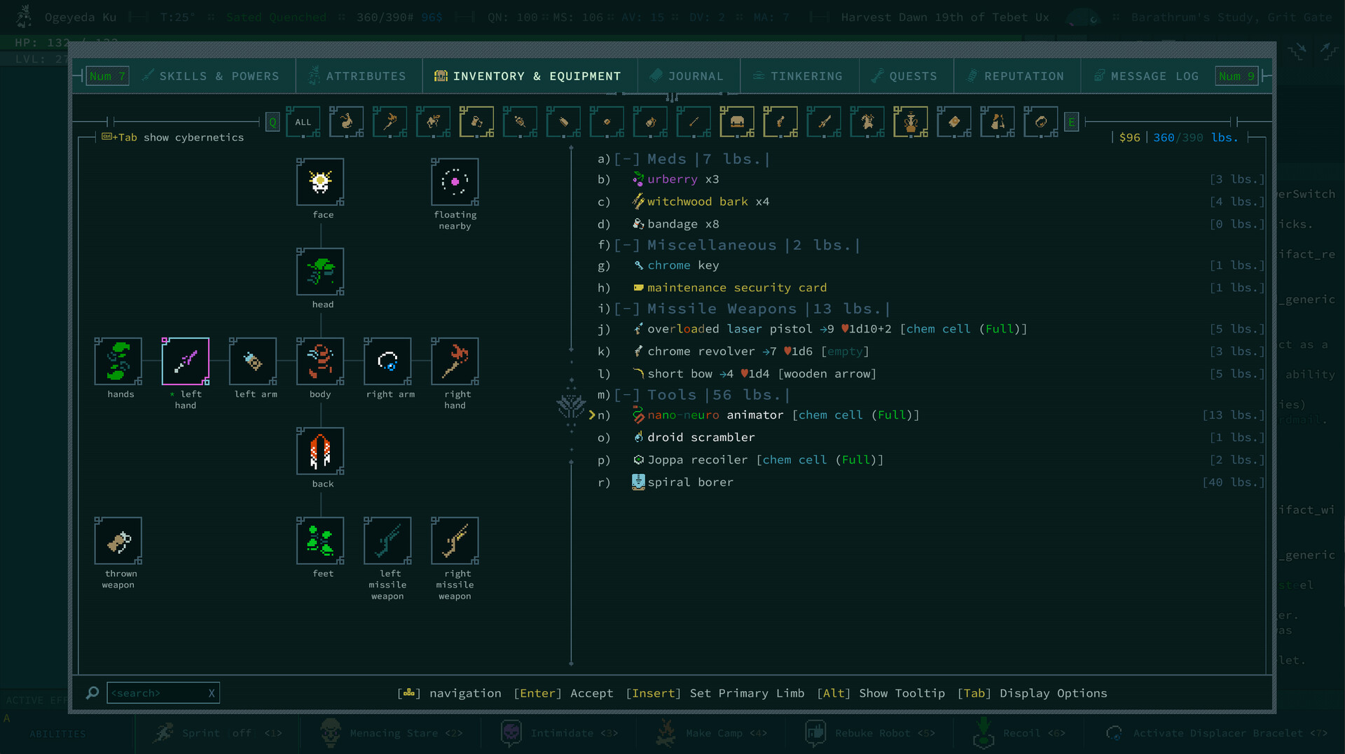 Caves of Qud screenshot