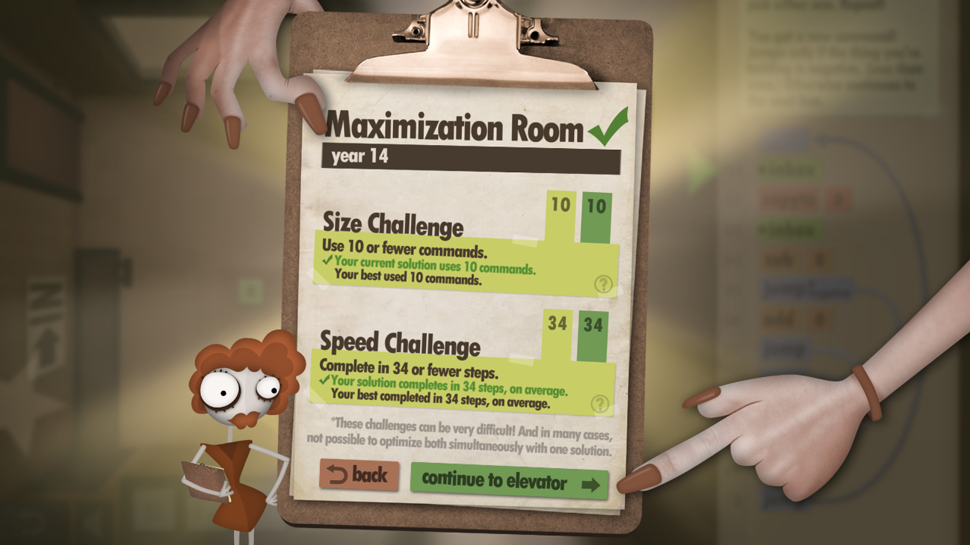 Human Resource Machine screenshot