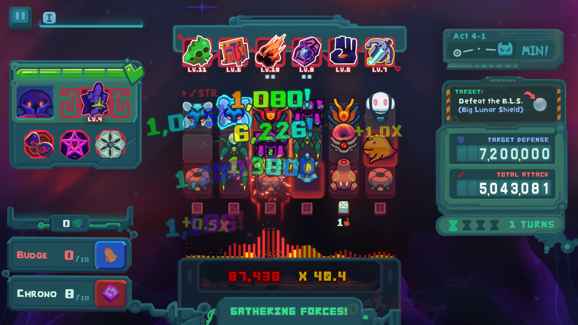 Dicevaders screenshot