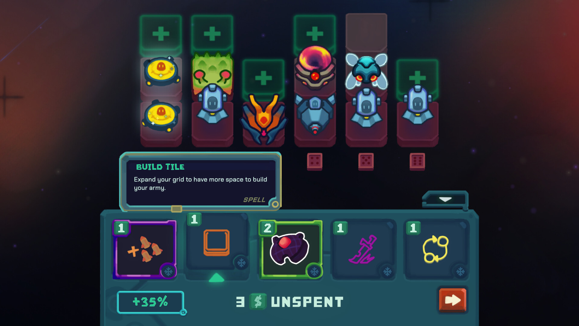 Dicevaders screenshot