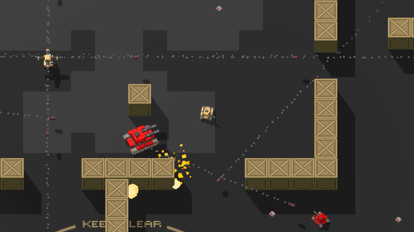 Voxel Tanks screenshot